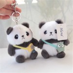 Cute panda pendant, messenger bag, doll, and accessories