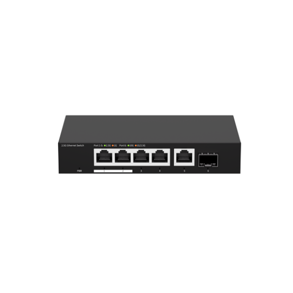 6-Port2.5G Ethernet Switch with 1-Port SFP+