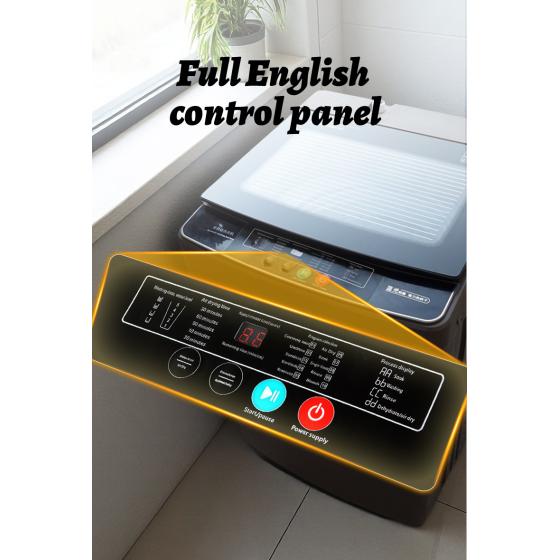 Fully automatic washing machine with dryer